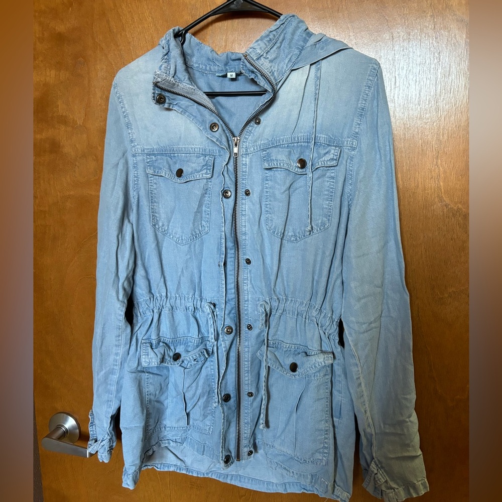 Cute Fall/Spring Jean Cardigan